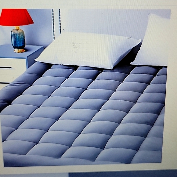 Easeland Bedding Easeland Dark Gray King Mattress Cover Pillow Top